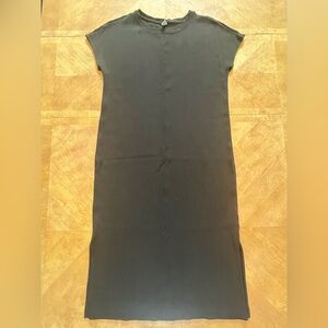Old Navy Black Sheath Midi Dress | Size L Tall